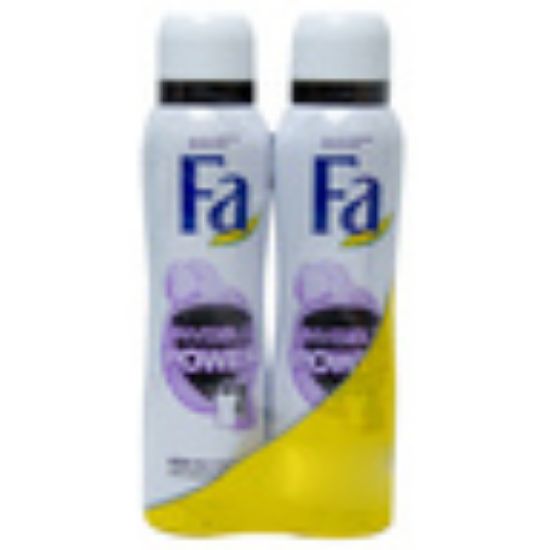 Picture of Fa Invisible Power Deodorant Spray 2 x 150ml