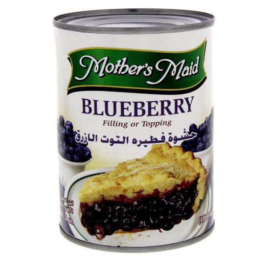 Picture of Mother's Maid Blueberry Pie Filling 595 Gm(N)