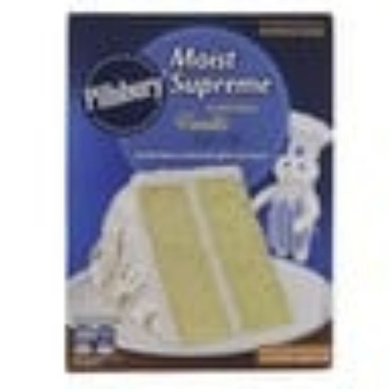 Picture of Pillsburry Moist Supreme Cake Mix Golden Vanilla 485 Gm(N)