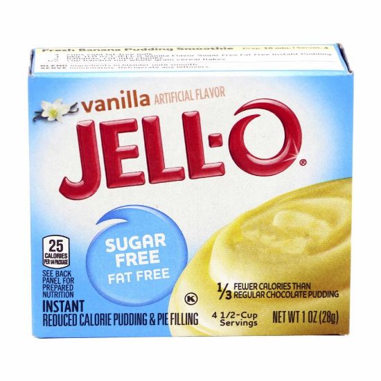 Picture of Jell-O Instant Pudding & Pie Filling Reduced Calorie With Vanilla Flavor 28 g(N)