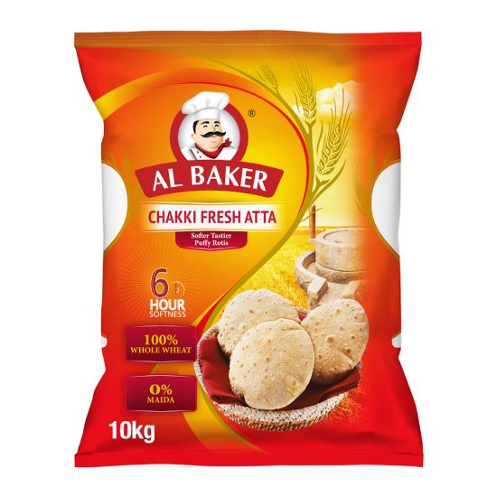 Picture of Al Baker Chakki Fresh Atta 10kg(N)