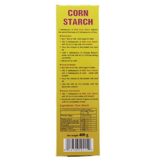 Picture of Safa Corn Starch 400 Gm(N)