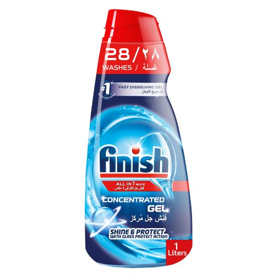 Picture of Finish Concentrate Gel Dishwasher Regular 1Litre(N)