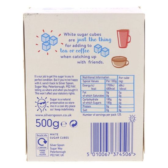 Picture of Silver Spoon White Sugar Cubes 500g(N)