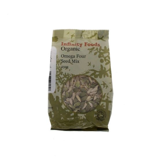 Picture of Infinity Foods Organic Omega Four Seed Mix 250g