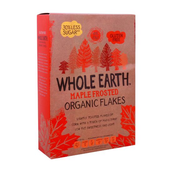 Picture of Whole Earth Organic Maple Frosted Flakes 375g