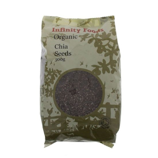 Picture of Infinity Foods Organic Chia Seeds 500g