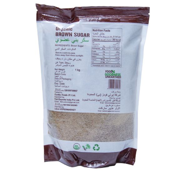 Picture of Organic Nation Organic Brown Sugar 1 kg(N)