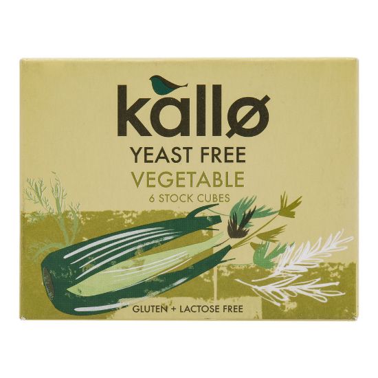 Picture of Kello Yeast Free Vegetable Stock Cubes 66g