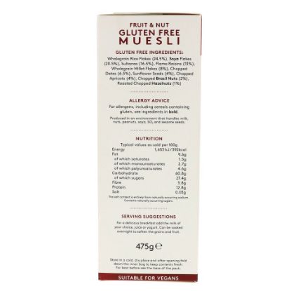 Picture of Alara Fruit & Nut Muesli 475g