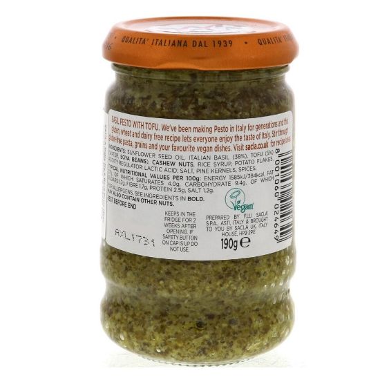 Picture of Sacla Basil Pesto 190g(N)