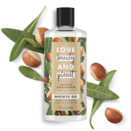 Picture of Love Beauty and Planet Shower Gel Majestic Moisture Shea Butter & Sandalwood Oil 400ml