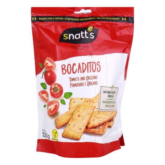 Picture of Snatt's Mediterranean Snacks With Tomato And Oregano 120g