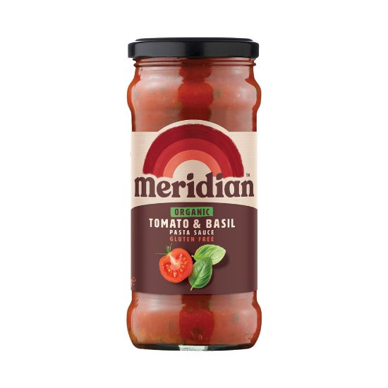 Picture of Meridian Organic Pasta Sauce Tomato And Basil 350g