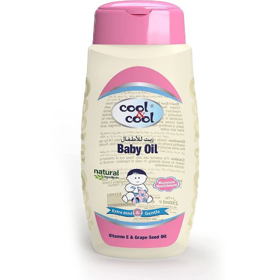 Picture of Cool & Cool Baby Oil Nourishing & Moisturizing 250 ml