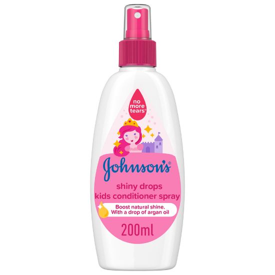 Picture of Johnson's Conditioner Shiny Drops Kids Conditioner Spray 200ml