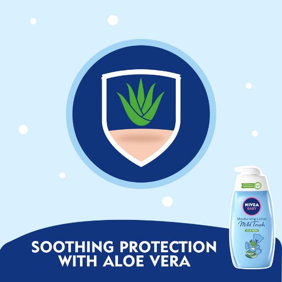 Picture of Nivea Baby Moisturizing Lotion Mild Touch Aloe Vera 500ml