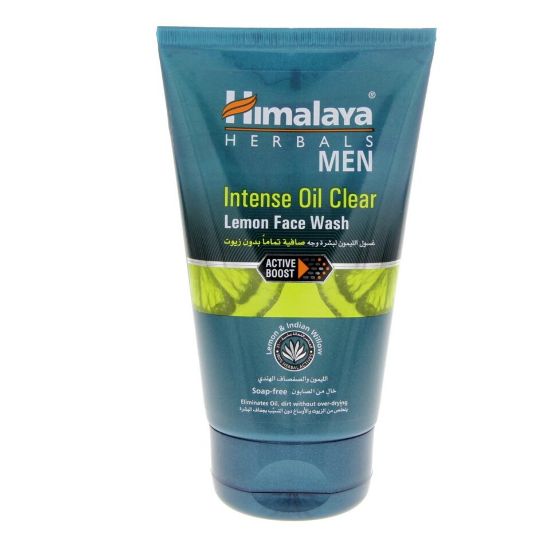 Picture of Himalaya Intense Oil Clear Lemon Face Wash Men 100ml