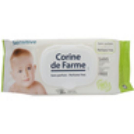 Picture of Corine De Farme Baby Wipes Sensitive 56pcs