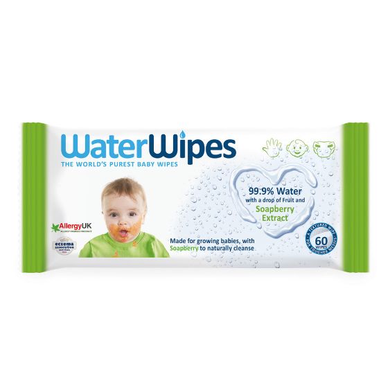 Picture of Water Wipes Soapberry Extract Baby Wipes 60pcs