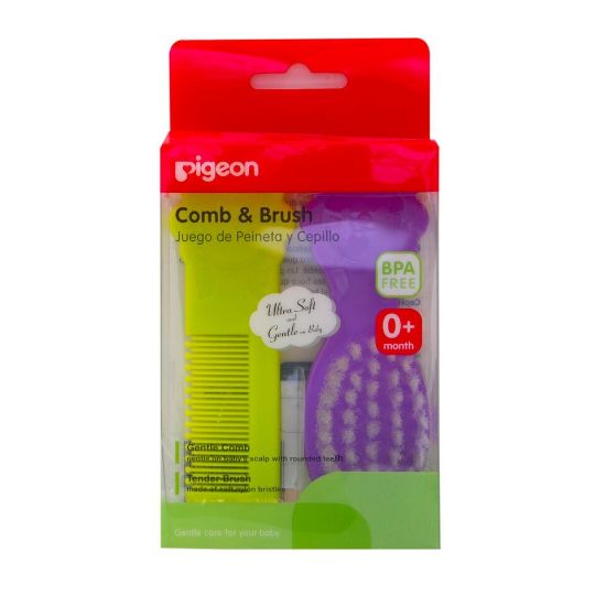 Picture of Pigeon Comb And Brush Set For Baby Assorted 1 Set