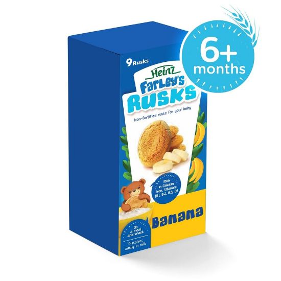 Picture of Heinz Farley's Rusk Banana 150g