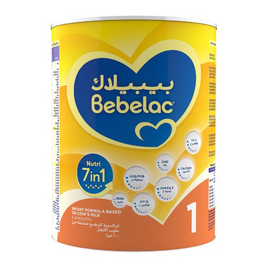 Picture of Bebelac Nutri 7in1 Infant Milk Formula Stage 1 From Birth to 6 Months 800g