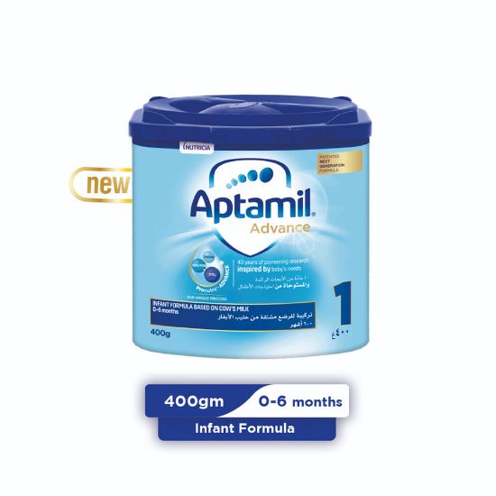 Picture of Aptamil Advance 1 Infant Milk Formula 0-6 Months 400g