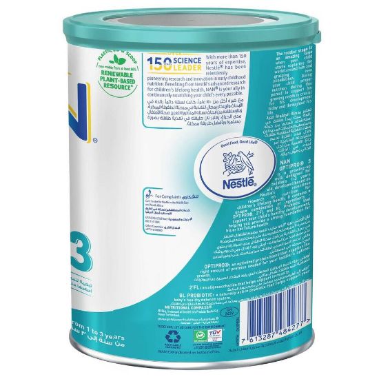 Picture of Nestle  Optipro Stage 3 Milk For Toddlers From 1 to 3 Years 400g