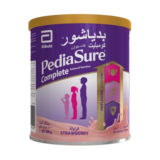 Picture of Pediasure Complete Balanced Nutrition With Strawberry Flavour For Children 1-10 Years 400 g