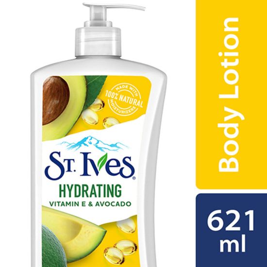 Picture of St Ives Hydrating Body Lotion with Vitamin E & Avocado 621ml