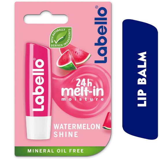 Picture of Labello Watermelon Shine Caring Lip Balm 4.8g