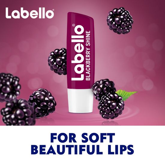 Picture of Labello Lip Care Blackberry Shine Stick 4.8g