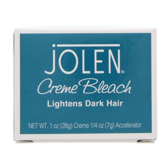 Picture of Jolen Creme Bleach Lightens Dark Hair Creme 28g + Accelerator 7g