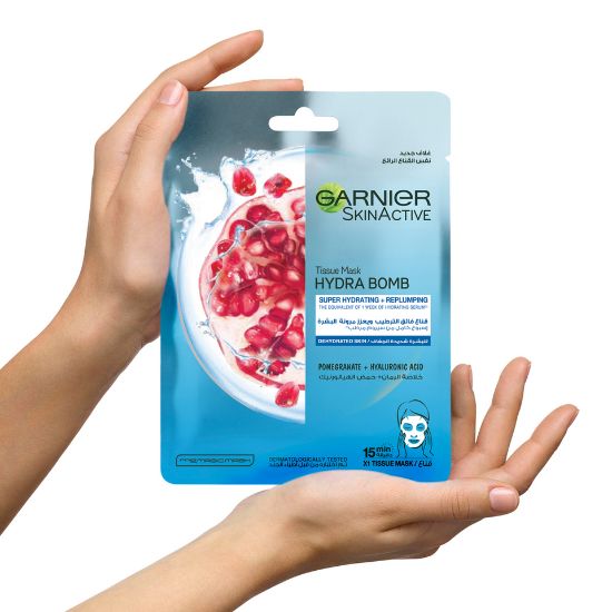 Picture of Garnier Skin Active Face Mask Hydra Bomb Pomegranate for Dehydrated Skin Tissue 1pc