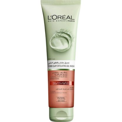 Picture of L'Oreal Paris Skin Care Pure Clay Exfoliating Gel Wash 150ml