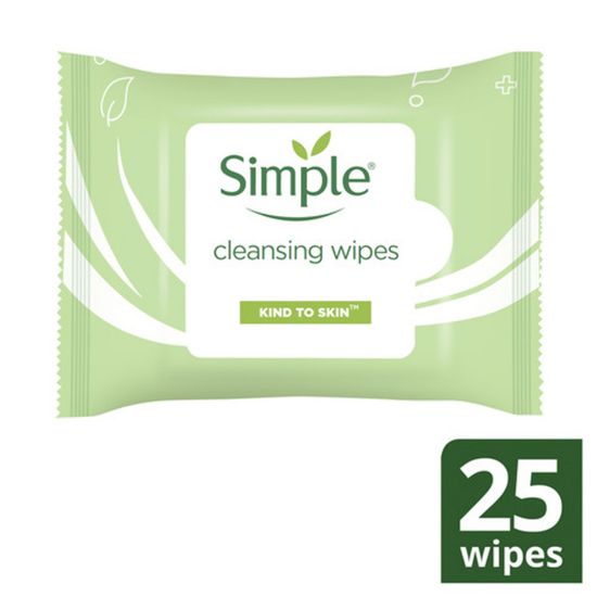 Picture of Simple Kind To Skin Cleansing Facial Wipes 25pcs