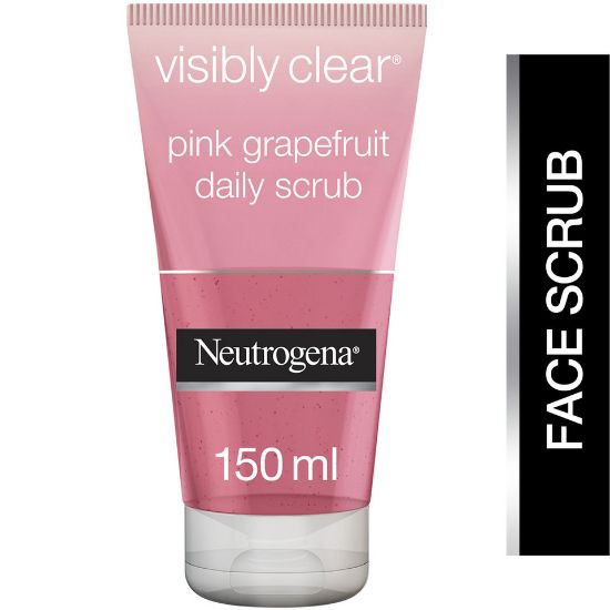 Picture of Neutrogena Oil-Free Acne Wash Pink Grape Fruit Daily Scrub 125ml