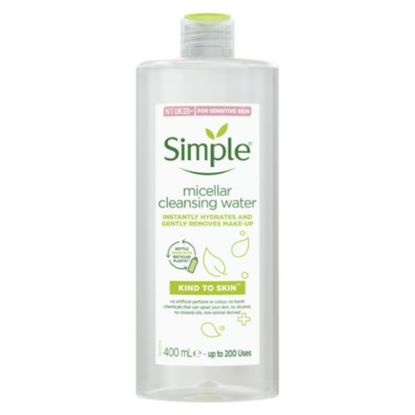 Picture of Simple Kind To Skin Micellar Cleansing Water For Sensitive Skin 400ml