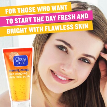 Picture of Clean & Clear Daily Facial Scrub Morning Energy Skin Energising 150ml