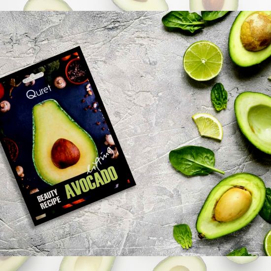 Picture of Quret Beauty Lifting Avocado Recipe Mask 1pc