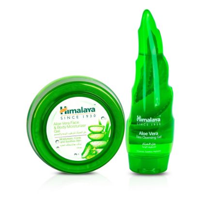 Picture of Himalaya Aloe Vera Face Cleansing Gel 165 ml + Moisturizer 175 ml