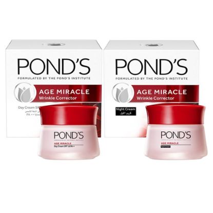 Picture of Ponds Age Miracle Day Cream 50ml + Night Cream 50ml