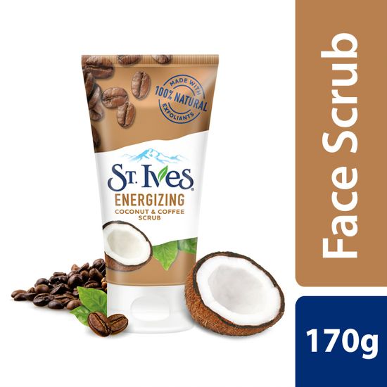 Picture of St. Ives Coconut & Coffee Energising Face Scrub 170g