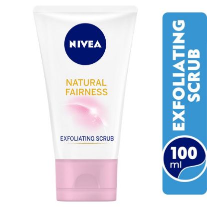 Picture of Nivea Natural Fairness Exfoliating Facial Scrub 100ml