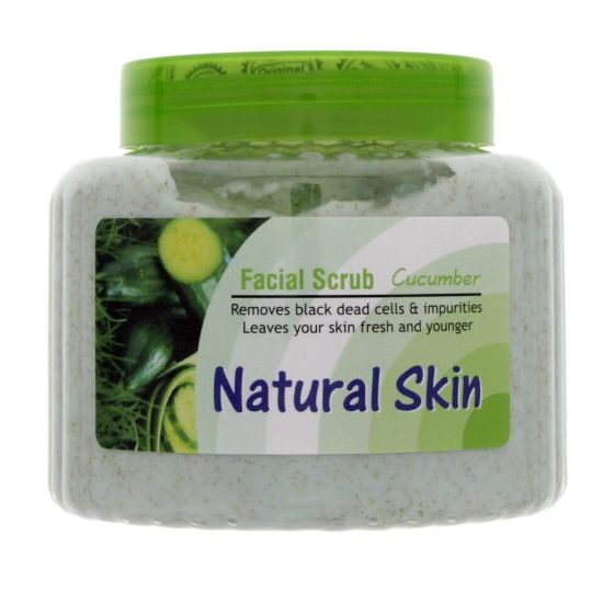 Picture of Natural Skin Facial Scrub Cucumber 500ml