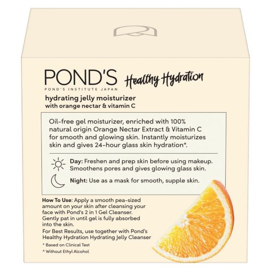 Picture of Pond's Healthy Hydration Orange Nectar Jelly Moisturizer 50g