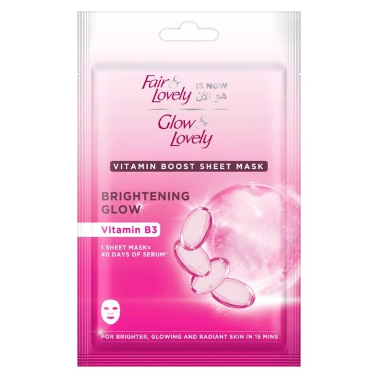 Picture of Glow & Lovely Brightening Glow Sheet Mask 20g