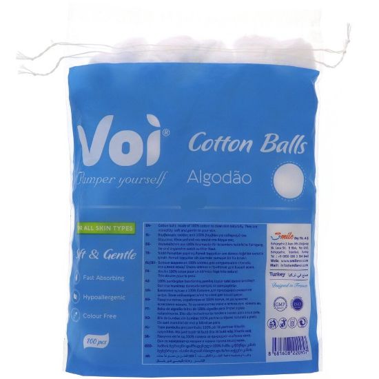 Picture of Voi Soft & Gentle Cotton Balls 100pcs