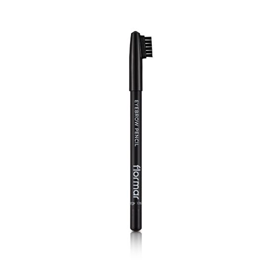 Picture of Flormar Eyebrow Pencil - 404 Black 1pc